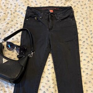 Christopher Blue Women's Dark Gray Skinny Jeans